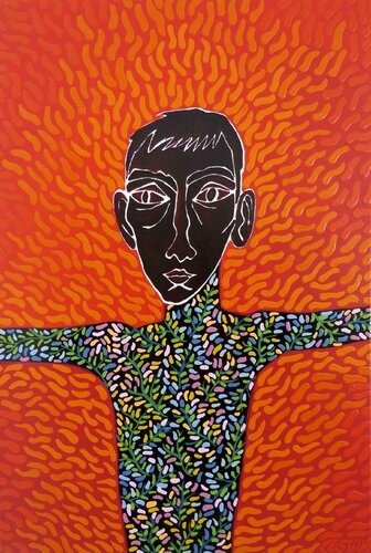 Self-portrait IV by Hugo Castilho, Painting for Sale on Singulart