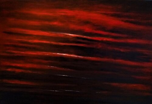 CLOUDS OF POWER van Cecilia Flaten, Schilderij te koop op Singulart