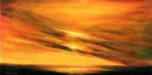 THE HOPENESS LIGHT von Cecilia Flaten, Malerei kaufen auf Singulart