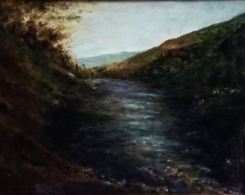 A PEACEFUL PLACE by Cecilia Flaten, Painting for Sale on Singulart