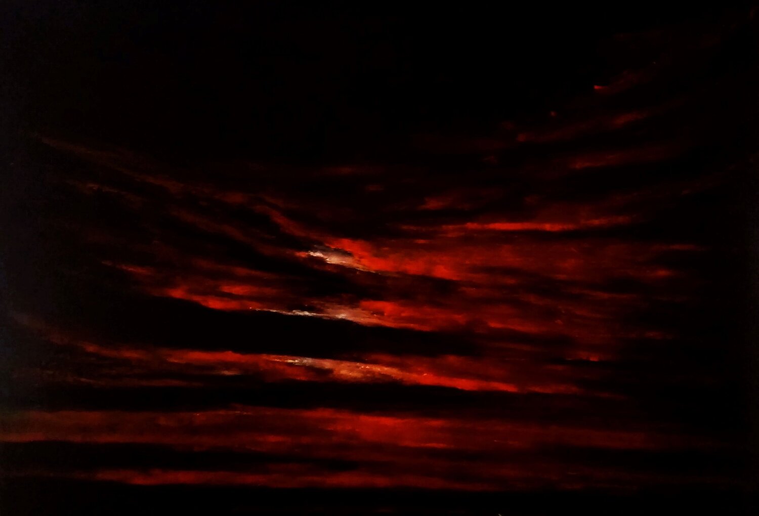 MIDNIGHT SUN DANCE Cecilia Flaten Original painting for sale