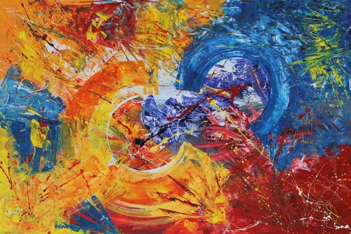 Capricious Shapes de Juan José Garay, Pintura a la venta en Singulart