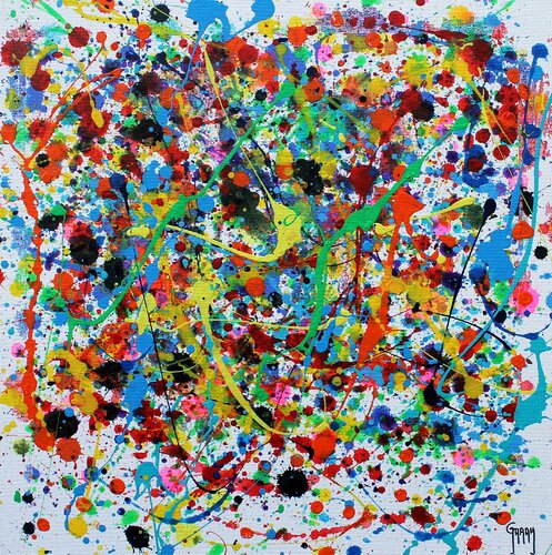 Abstract Pollock 09 von Juan José Garay, Malerei kaufen auf Singulart