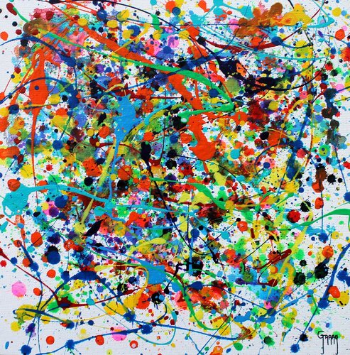 Abstract Pollock 10 von Juan José Garay, Malerei kaufen auf Singulart