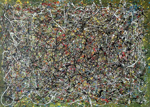 The Green Glow Of Nature von Juan José Garay, Malerei kaufen auf Singulart