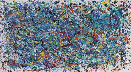 Challenge Blue by Juan José Garay, 회화 for Sale on Singulart