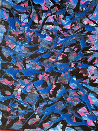 Blue di Juan José Garay, Pittura in vendita su Singulart