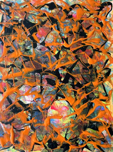 Orange di Juan José Garay, Pittura in vendita su Singulart