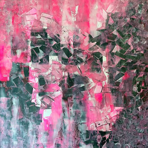 Roses in the Dark par Juan José Garay, Peinture en vente sur Singulart