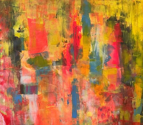 Ballet in Color Shades van Juan José Garay, Schilderij te koop op Singulart