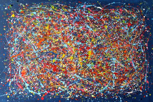 Blue Space von Juan José Garay, Malerei kaufen auf Singulart