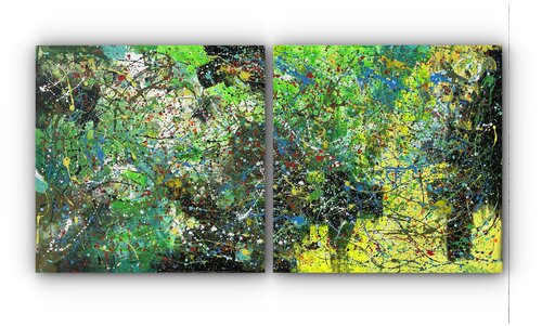 Emerald Ethereal von Juan José Garay, Malerei kaufen auf Singulart