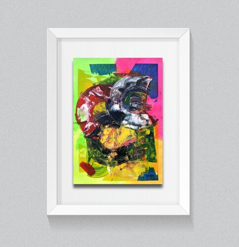 Abstract paper 008 par Juan José Garay, Peinture en vente sur Singulart