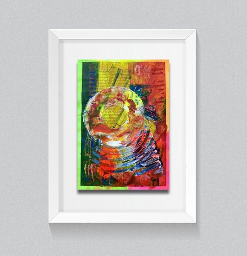 Abstract paper 008 par Juan José Garay, Peinture en vente sur Singulart