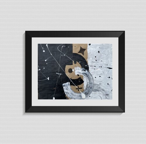 Brown 01 by Juan José Garay, 종이 for Sale on Singulart