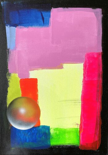 Transformation Circle 02 by Juan José Garay, 회화 for Sale on Singulart