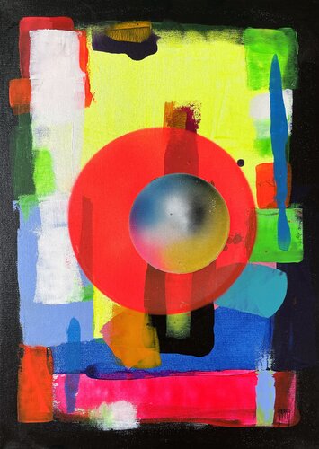 Transformation Circle 08 by Juan José Garay, 회화 for Sale on Singulart