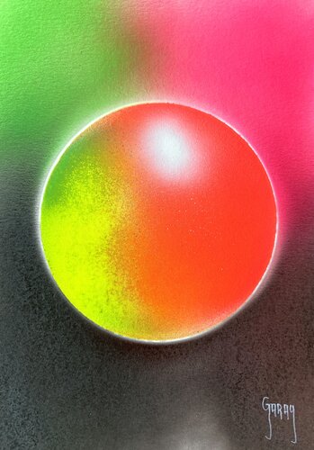 Circle 02 par Juan José Garay, Œuvre sur papier en vente sur Singulart