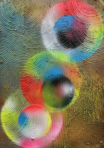 Abstract Transformation Circle 005 by Juan José Garay, 회화 for Sale on Singulart