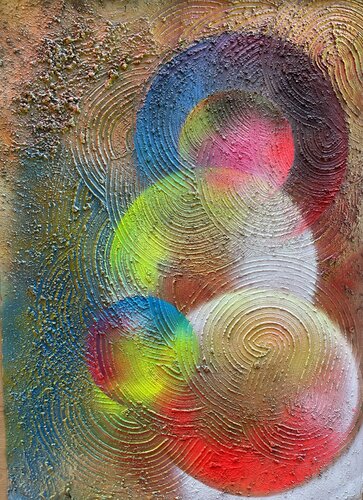 Abstract Transformation Circle 006 by Juan José Garay, 회화 for Sale on Singulart