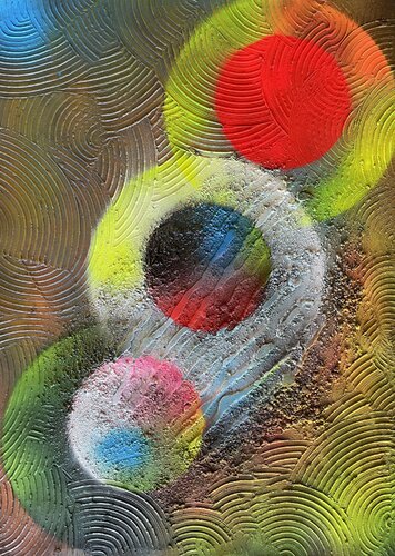 Abstract Transformation Circle 007 by Juan José Garay, 회화 for Sale on Singulart