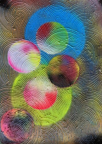 Abstract Transformation Circle 008 by Juan José Garay, 회화 for Sale on Singulart