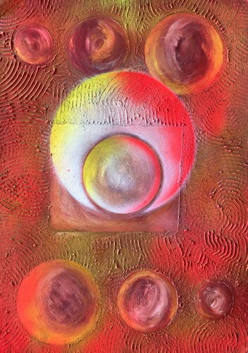 Abstract Transformation Circle 014 by Juan José Garay, 회화 for Sale on Singulart