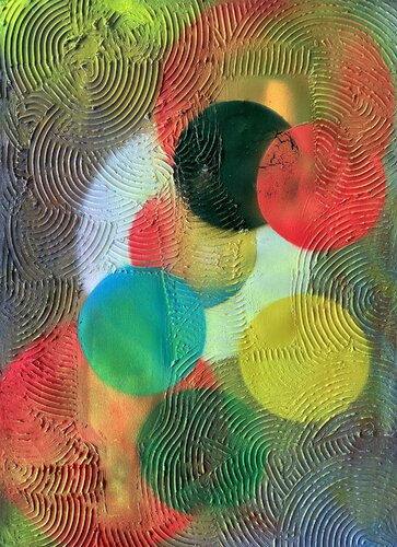 Abstract Transformation Circle 015 by Juan José Garay, 회화 for Sale on Singulart