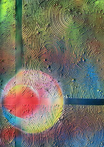 Abstract Transformation Circle 016 by Juan José Garay, 회화 for Sale on Singulart