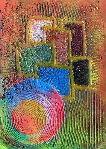 Abstract Transformation Circle 017 by Juan José Garay, 회화 for Sale on Singulart