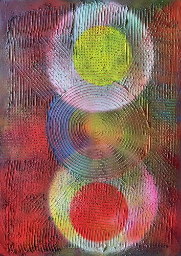 Abstract Transformation Circle 019 by Juan José Garay, 회화 for Sale on Singulart