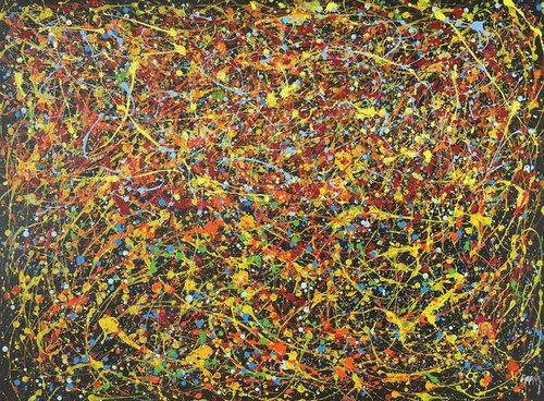Yellow Metaverso von Juan José Garay, Malerei kaufen auf Singulart
