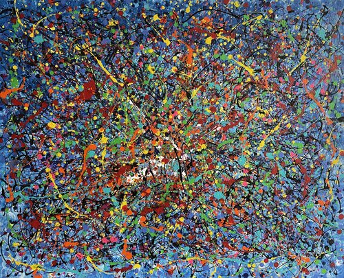 Blue Reflection de Juan José Garay, Pintura a la venta en Singulart