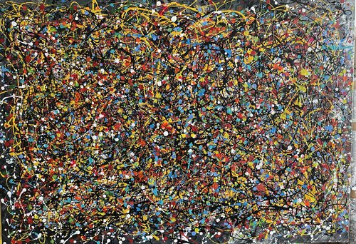 Gray Darkness of Passion de Juan José Garay, Pintura a la venta en Singulart
