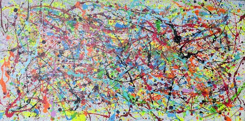 Chromatic Movement 07 by Juan José Garay, Painting for Sale on Singulart