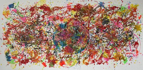 Burst of Living Color by Juan José Garay, Painting for Sale on Singulart