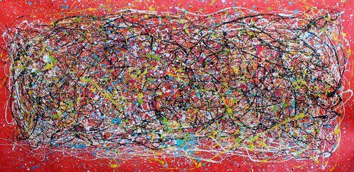 Woman in red passion par Juan José Garay, Peinture en vente sur Singulart