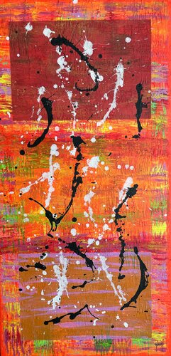 Orange is the new color par Juan José Garay, Peinture en vente sur Singulart