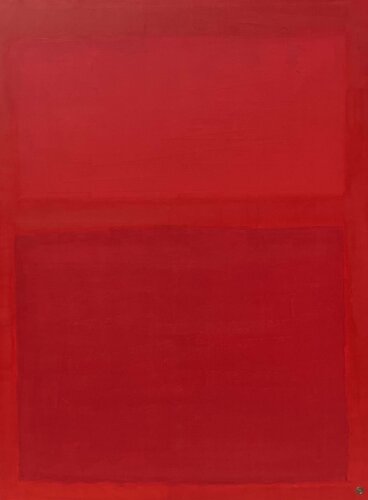 Red Keeps Its Secrets di Juan José Garay, Pittura in vendita su Singulart