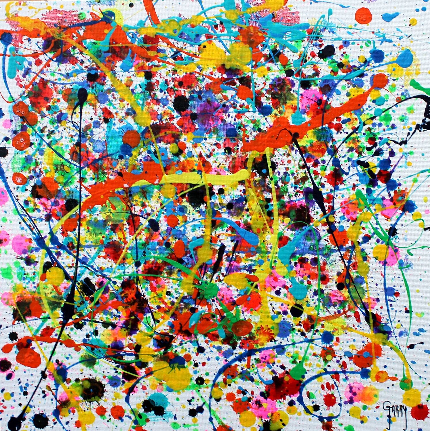Abstract Pollock 08 Juan José Garay