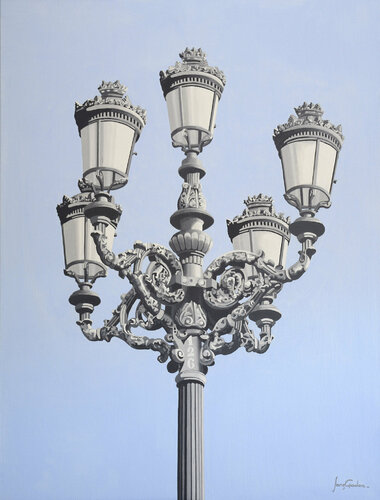 DE MADRID AL CIELO. Plaza Mayor (Madrid) di Edmundo Sanz-Gadea, Pittura in vendita su Singulart