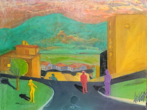 "Need ICE?." de Art Van Kraft, Pintura a la venta en Singulart