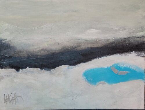 The Color of Snow Art Van Kraft