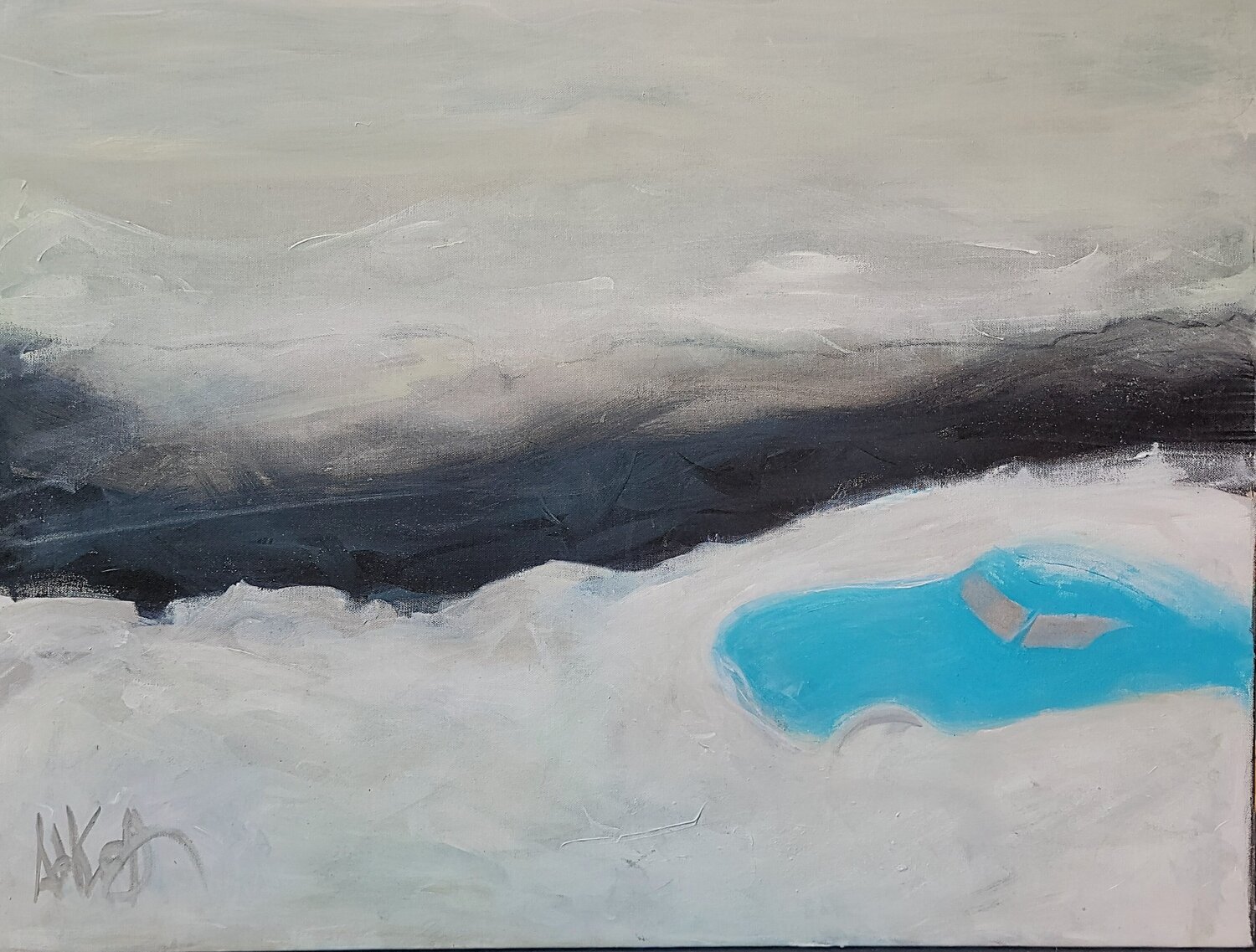 The Color of Snow Art Van Kraft