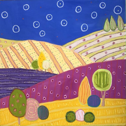 Un Dia en el Campo di Jeff Ferst, Pittura in vendita su Singulart