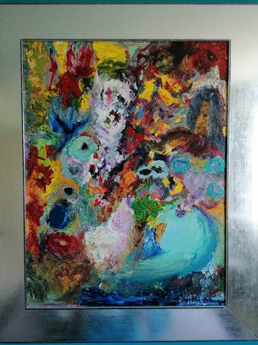 Le rêve ou le mythe du palmier von Sophie Delavague, Malerei kaufen auf Singulart