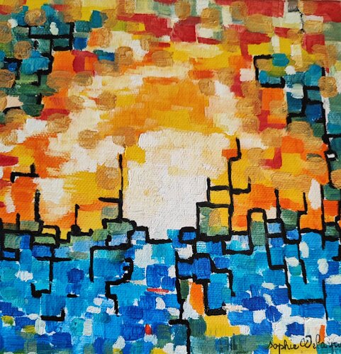 Ancrage 2 by Sophie Delavague, Painting for Sale on Singulart