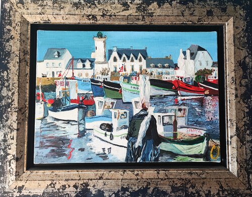 The Guilvinec van Sophie Delavague, Schilderij te koop op Singulart