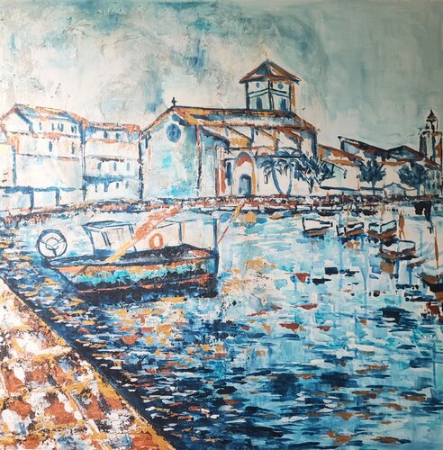 Ciotat di Sophie Delavague, Pittura in vendita su Singulart