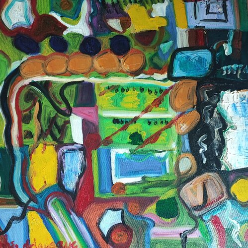 Nourritures von Sophie Delavague, Malerei kaufen auf Singulart